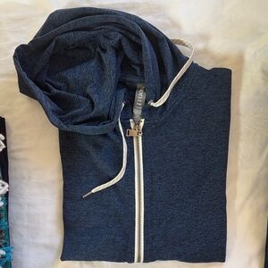Vour1 Women’s Zip-Up Hoodie - Blue - Excellent Condition